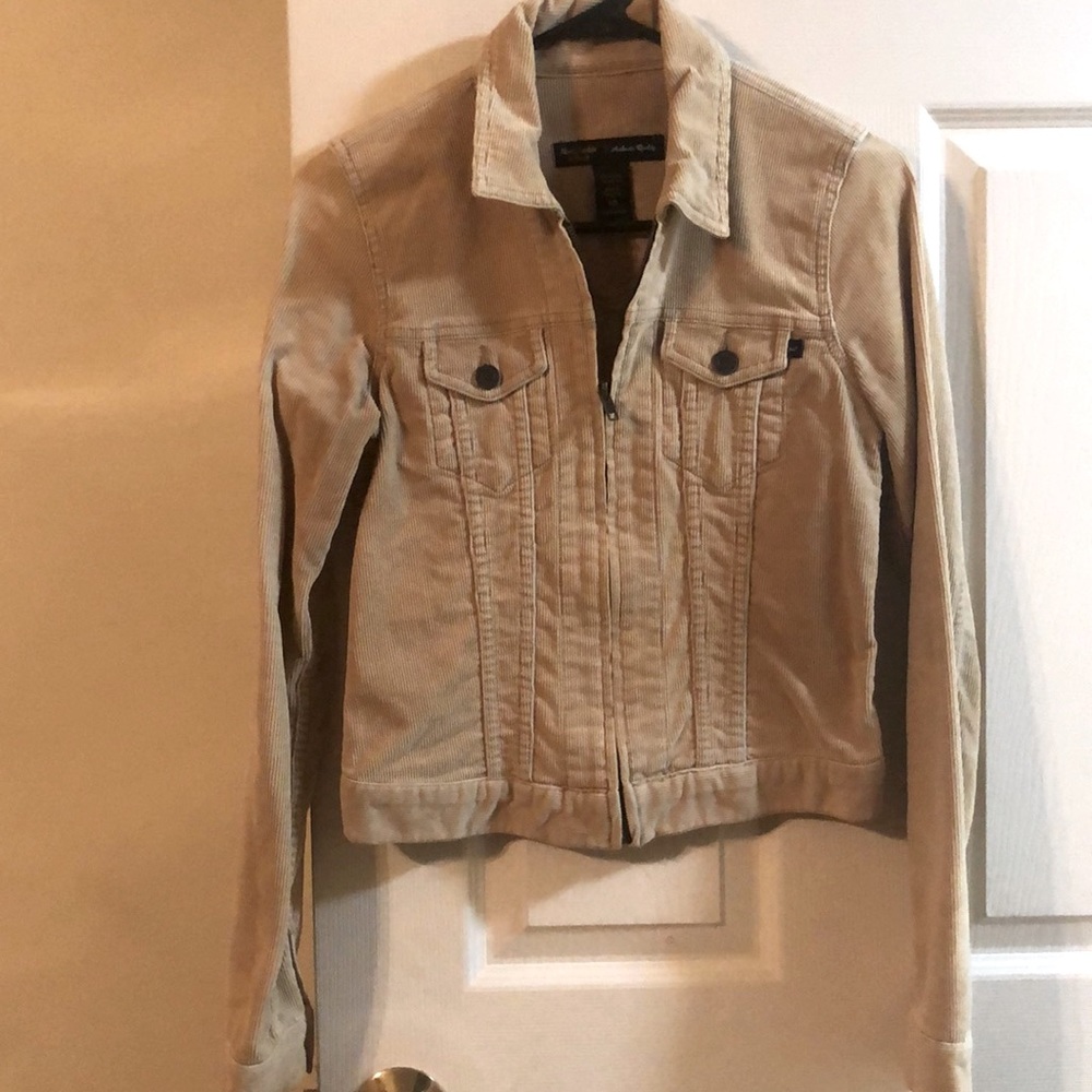 Abercrombie tan jacket